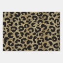 Search for gold leopard print wrapping paper Sparkle