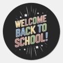 Search for welcome back stickers Back to school