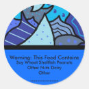 Recherche de allergies alimentaires autocollants Nourriture