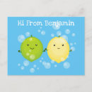 Recherche de vert citron cartes postales Agrumes