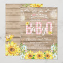Search for bbq baby shower invitations Sunflowers