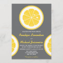 Recherche de tranche de citron invitations Moderne