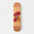 Search for chicken skateboards Illustration