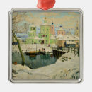 Search for winter scene ornaments Church