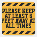 Search for social distancing stickers Keep your distance
