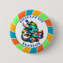Recherche de dragons badges Pour enfants