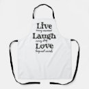 Search for laughs aprons Quote