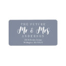 Search for mrs and mrs return address labels Bride to be