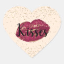 Search for red kiss stickers Gold