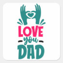 Search for love dad stickers Funny