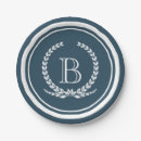 Search for monogram paper plates Stripes