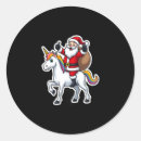 Search for kawaii santa stickers Unicorn