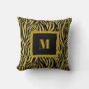 Search for gold zebra print pillows Safari