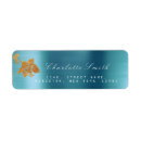 Search for gold foil wedding return address labels Metallic