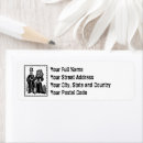 Search for goth wedding return address labels Skull