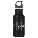 Search for monogram water bottles Birthday