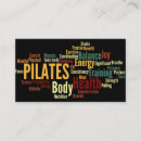 Recherche de classe de pilates cartes visite Instructeur