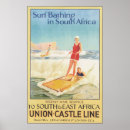 Search for vintage surf posters Africa