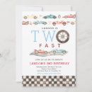 Search for race track birthday invitations Start your engines