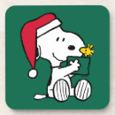 Search for christmas cork coasters Charles m schulz