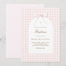 Recherche de gingham invitations Bébé fille