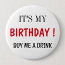 Search for adult birthday buttons Funny