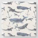 Search for whales coasters Ocean