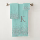Search for silver glitter bath towels Elegant