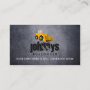 Search for bulldozer business cards Heavy machinery