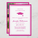 Recherche de pink graduation invitations Limite de graduation