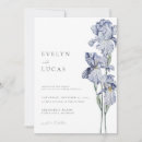 Search for purple iris wedding invitations Modern