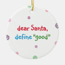 Recherche de naughty santa ornaments Funny