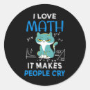 Search for i love math stickers Mathematician