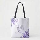 Search for violet floral bags Script