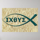 Search for symbol fish posters Ichthus