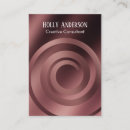 Search for spiralling business cards Elegant