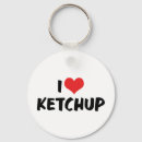 Search for catsup keychains I love ketchup