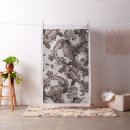 Search for vintage botanical fabric Flowers