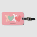 Search for valentines luggage tags Valentine's