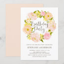 Search for peonies birthday invitations Peony