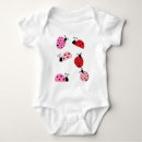 Search for cute bugs baby clothes Red