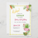 Recherche de luau invitations Flamingo
