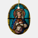 Search for virgin mary ornaments Christianity