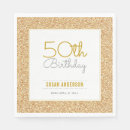 Search for 50th birthday napkins Modern
