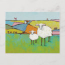 Search for abstract animal postcards Blue