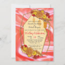 Search for spring festival invitations Red