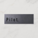 Search for airport business cards Pilot