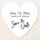 Search for black background save the dates Black and white