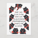 Search for good luck postcards Kitten