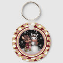 Recherche de noël mignon porteclés Flocon